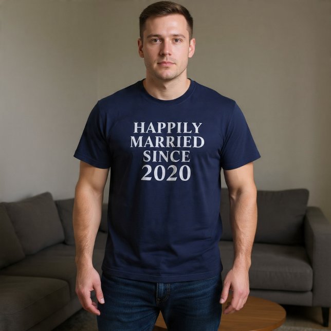 Glatt Gift Sedan Skräddarsydd För Par T Shirt (Skapare uppladdad)
