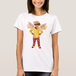 Glatt Gult Elf T-Shirt