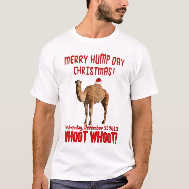 Glatt ha sex med T-tröja för dagjulkamlet T-shirt (Framsida)