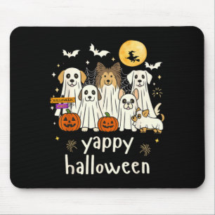 Glatt Halloween Roliga Hundar Spöken Halloween 1 Musmatta