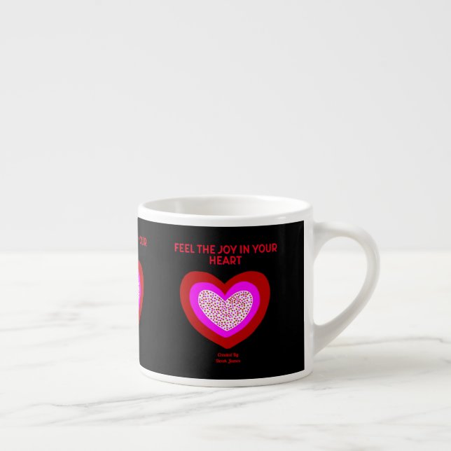 Glatt Heart Espresso Mugg Espressomugg (Höger)