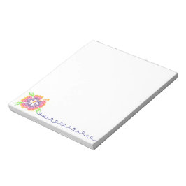 Glatt Hibiskus Notisblock Anteckningsblock