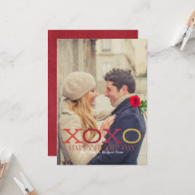 Glatt hjärta platt kort 5x7