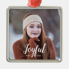 Glatt jul | Foto Julgransprydnad Metall