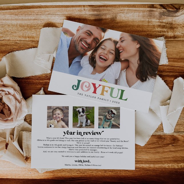 Glatt julår i bildligt landskap julkort (Skapare uppladdad)