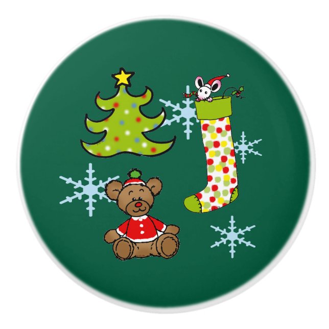 glatt Juldekorationer Knopp (Framsidan)