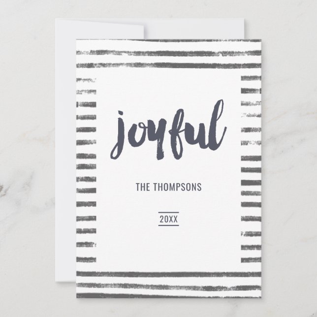 Glatt julfotopassage julkort (Framsida)