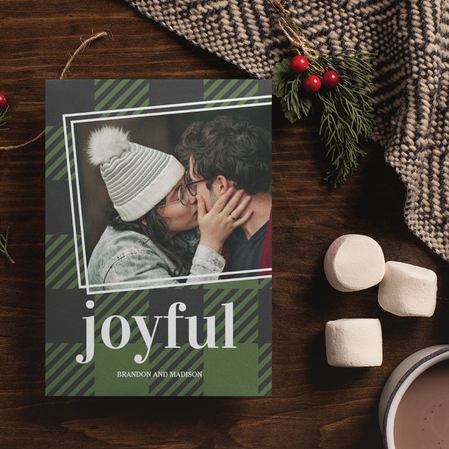 Glatt julfotoport, Helgdag Julkort (Skapare uppladdad)