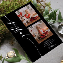 Glatt julklapp Photo Bild Julkort