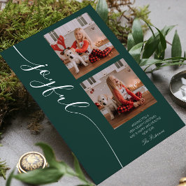 Glatt julklapp Photo Bild Julkort