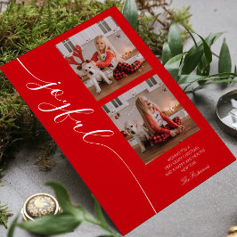 Glatt julklapp Photo Bild Julkort