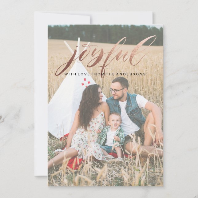 Glatt julkort (Framsida)