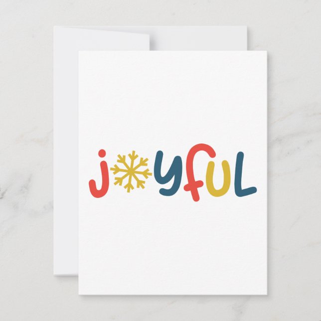 Glatt Julkort (Framsida)