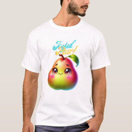 Glatt julpärondesign för Roligt-Helgdag T Shirt