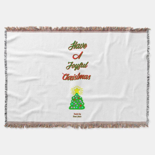 Glatt julpil Blanket Filt (Framsidan)