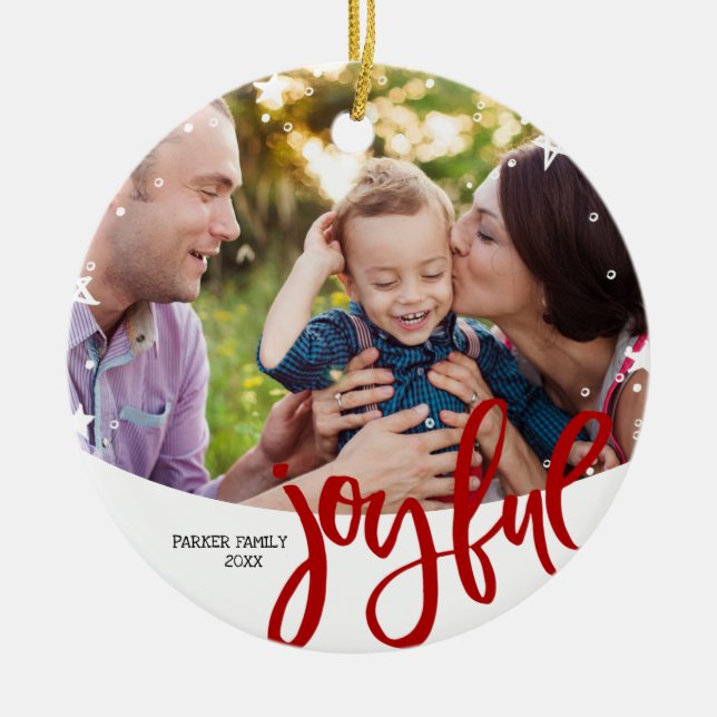 Glatt | keramisk prydnad julgransprydnad keramik (Framsidan)