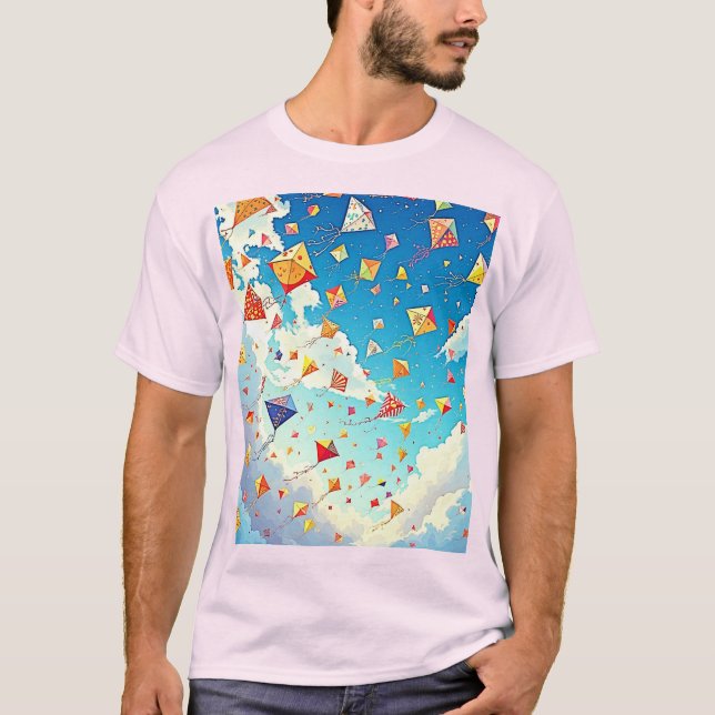 Glatt Kites Sooring High T Shirt (Framsida)