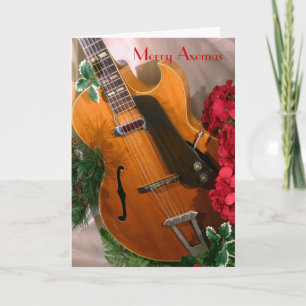 Glatt kort för Axemas Jazzgitarr