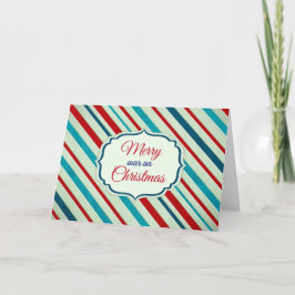 Glatt krig på jul helgkort