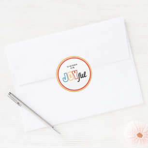 Glatt kuvertförsegling runt klistermärke