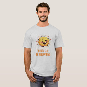 Glatt Laughing Kawaii Cloud Character Art T Shirt