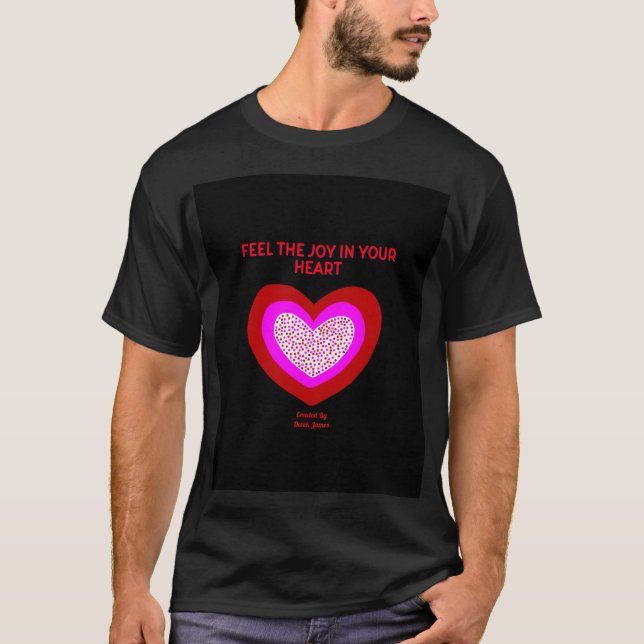 Glatt Manar Black Basic T Shirt (Framsida)