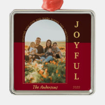 Glatt Modern Minimalist Arch Photo Red jul