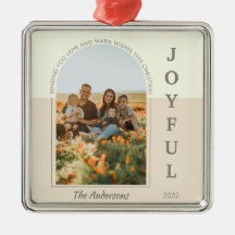 Glatt modern, minimalistisk Boho Arch Photo Beige