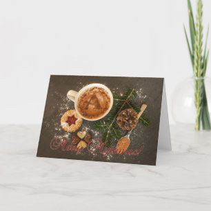 Glatt Mythmas julaftonkort Helgkort
