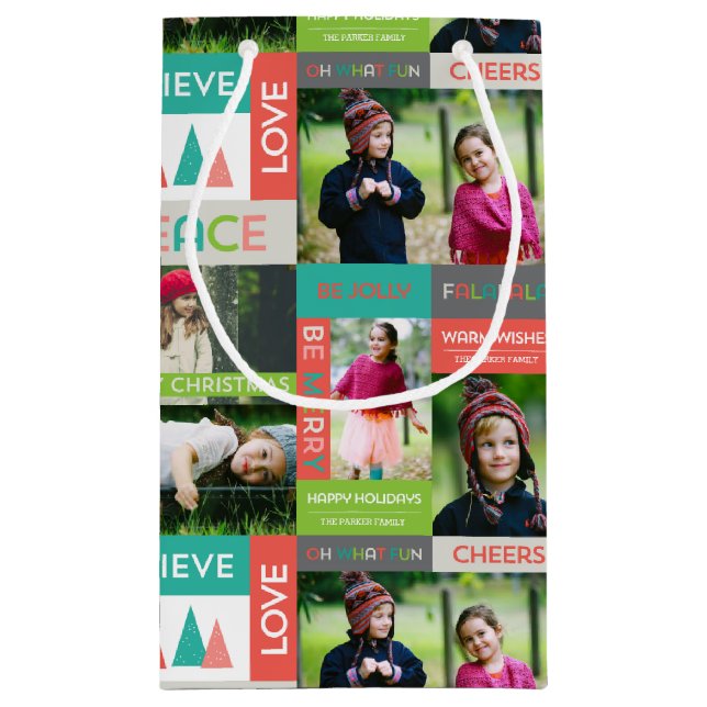 Glatt och Bright Helgdag Photo Print (Baksidan)