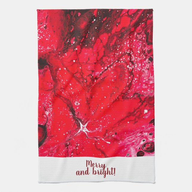 Glatt och ljust kökshandduk (Vertikal)