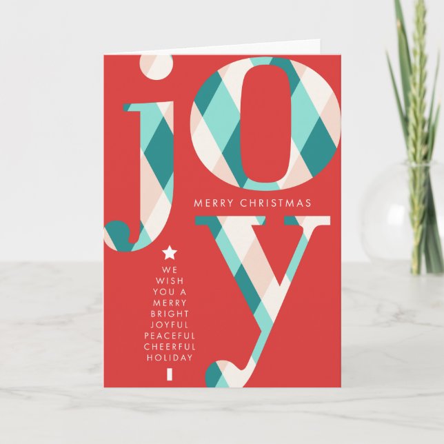 Glatt Önskemål - God jul-kort Helgkort (Framsida)