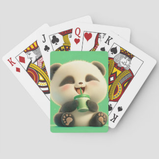 Glatt Panda: Uppfriskande brytning Casinokort
