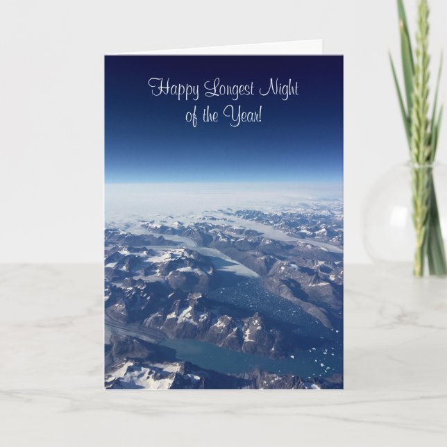 Glatt resonera hälsningar! helgkort (Framsida)