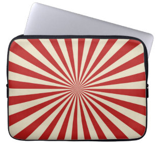 Glatt Retro-Vintage Popcorn Classic Spin Wheel Laptop Sleeve