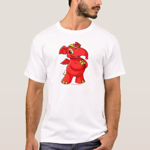 Glatt röda Elephante T-shirt