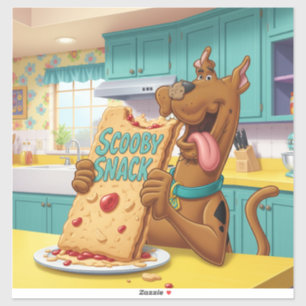 Glatt Scooby-Doo & Hans Gigantic Scooby Snack Klistermärken