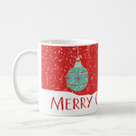 Glatt smyckar lite julkaffemuggen kaffemugg