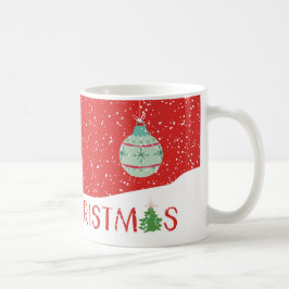 Glatt smyckar lite julkaffemuggen kaffemugg