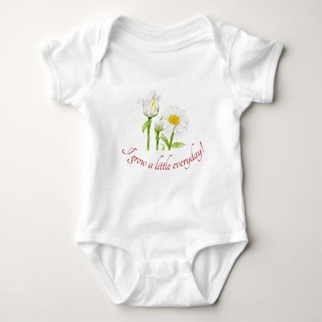 Glatt sommar på en Baby-bojdräkt (S) T Shirt (Framsida)