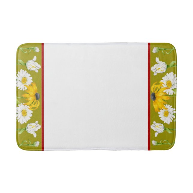 Glatt sommar på en badmat badrumsmatta (Framsidan)