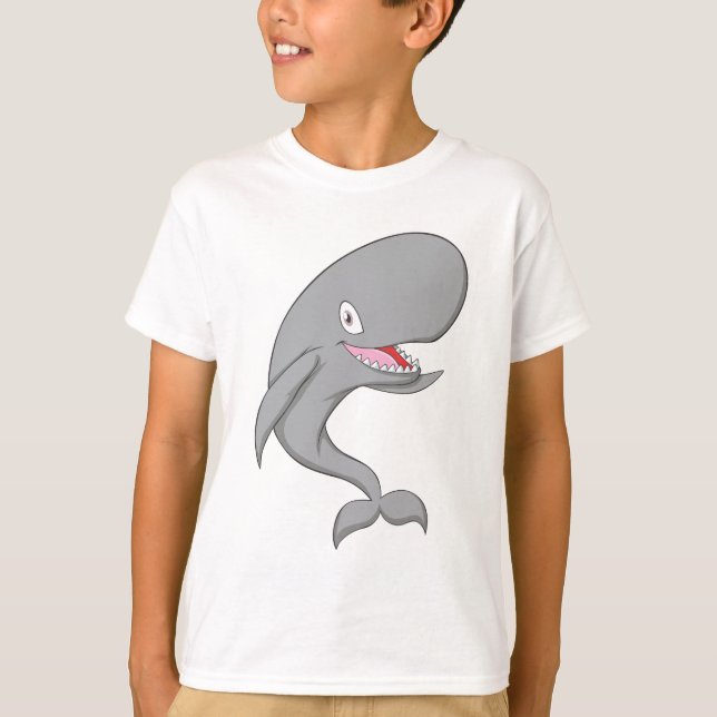Glatt Sperm Whale Tee Shirt (Framsida)
