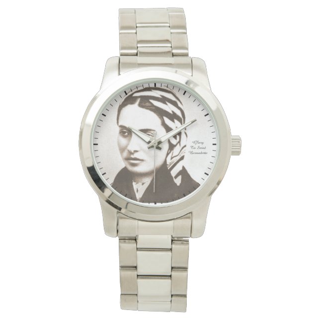 glatt till saint bernadette-handklocka armbandsur (Framsida)