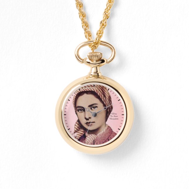 glatt till saint bernadette-handklocka armbandsur (Framsida)