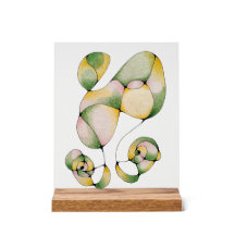 Glatt Tittar glas - akryl-visning