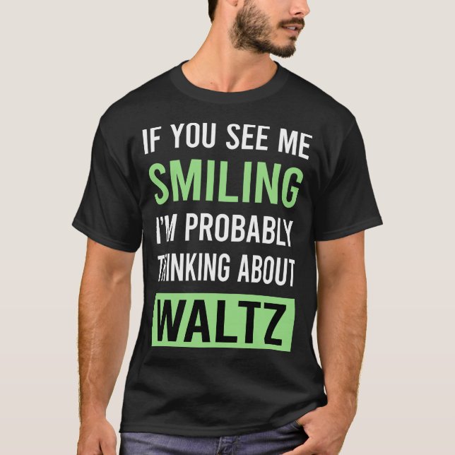 Glatt vals t shirt (Framsida)