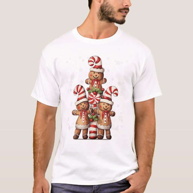 Glatta Candy cane Trio T Shirt (Framsida)