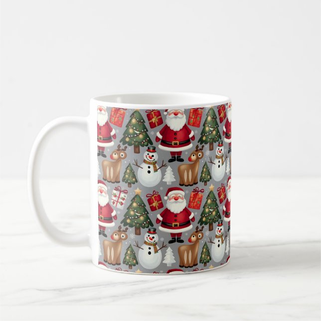 Glatta Helgdag Mönster-formgivning Kaffemugg (Vänster)