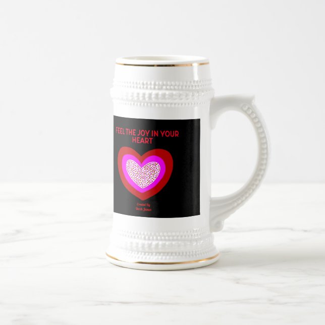 Glatta hjärtstek Mugg (Höger)