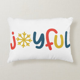 Glatta jul Dekorativ kudde - Festive Helgdag